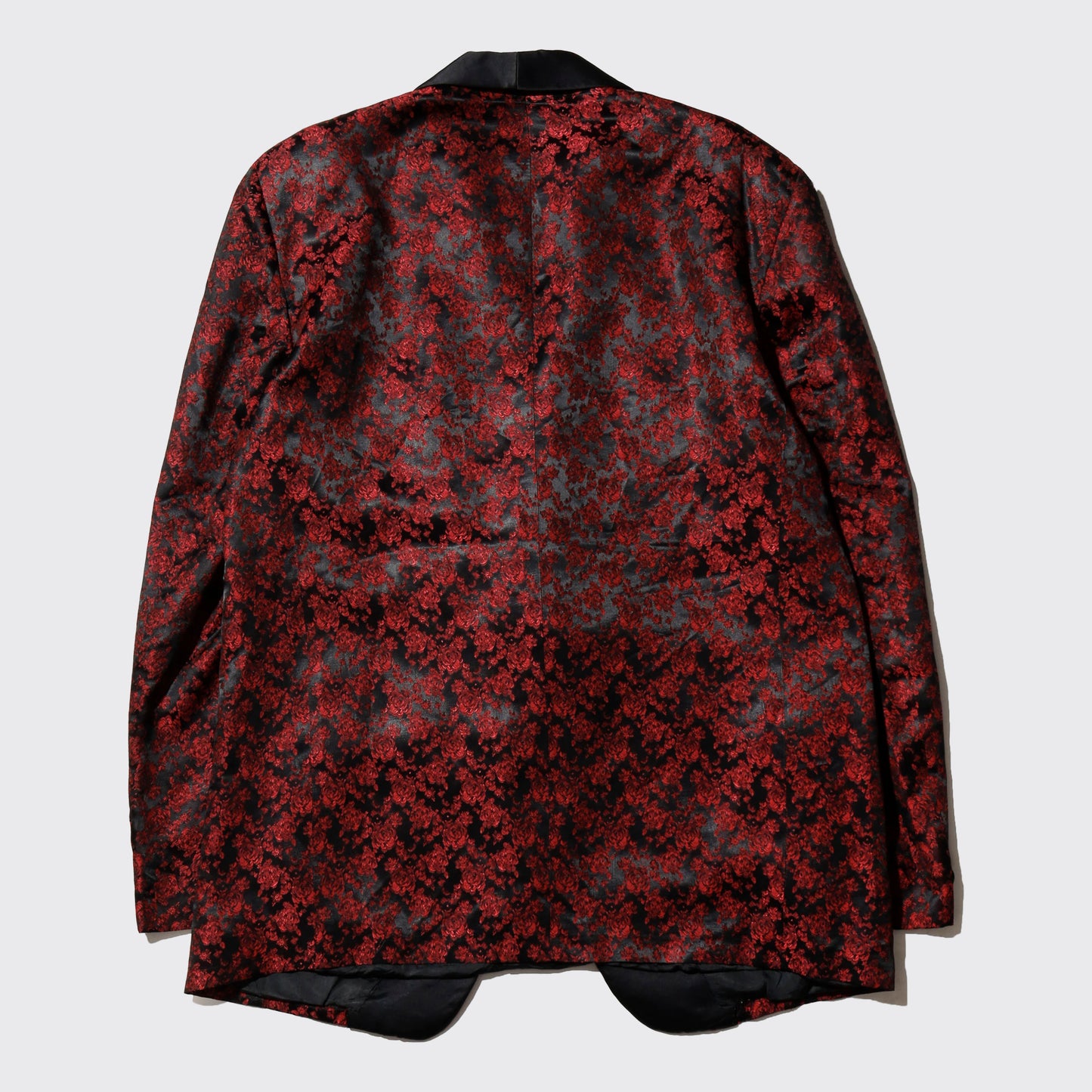 vintage 70's rose smoking jacket