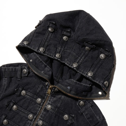 vintage hooded napoleon jacket