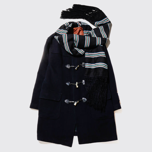 *one-off euro with muffler duffle coat
