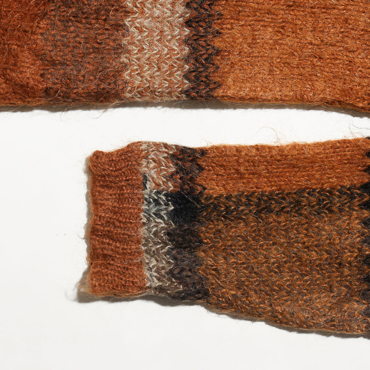 vintage 80's paul harris mohair check cardigan