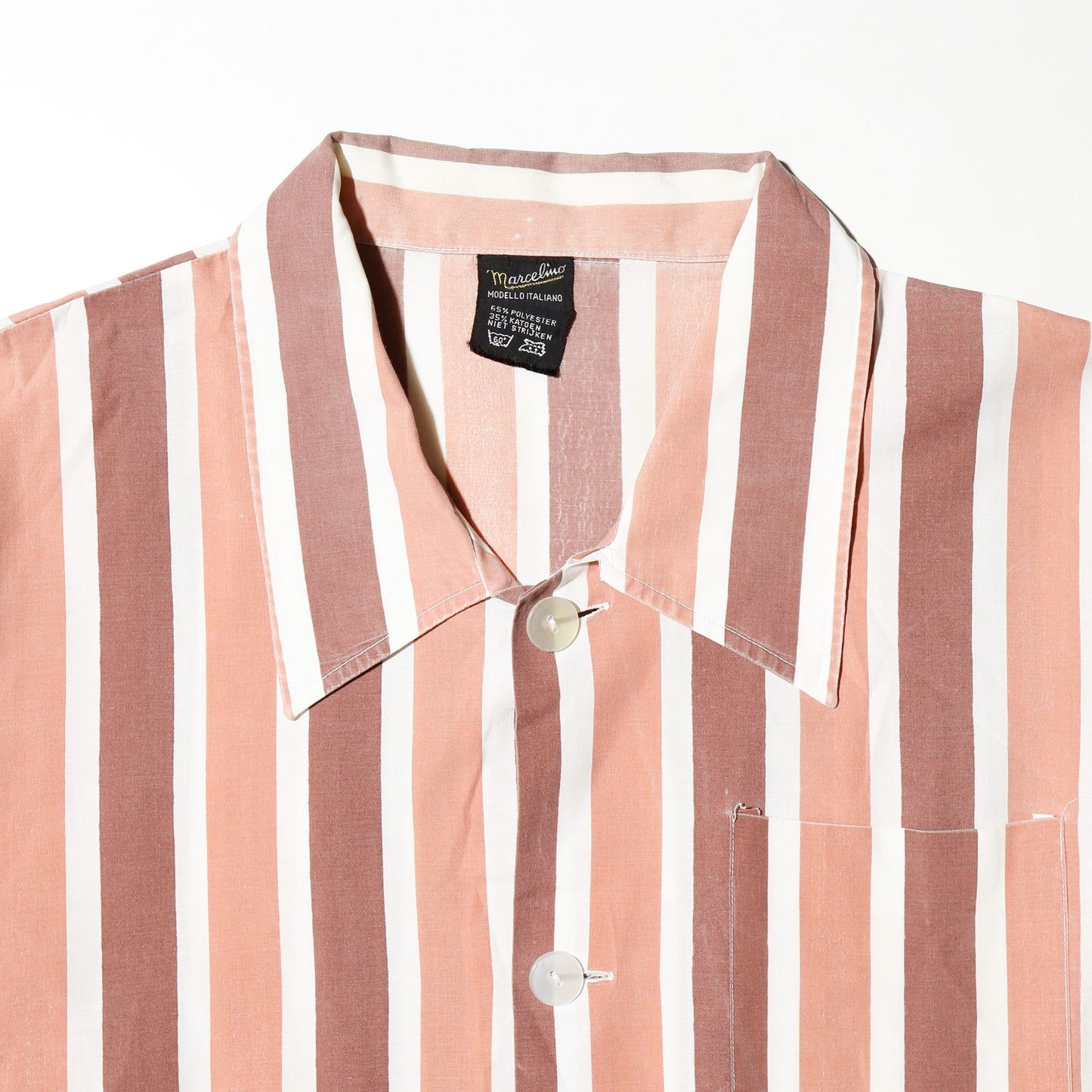 vintage euro stripe sleeper shirt