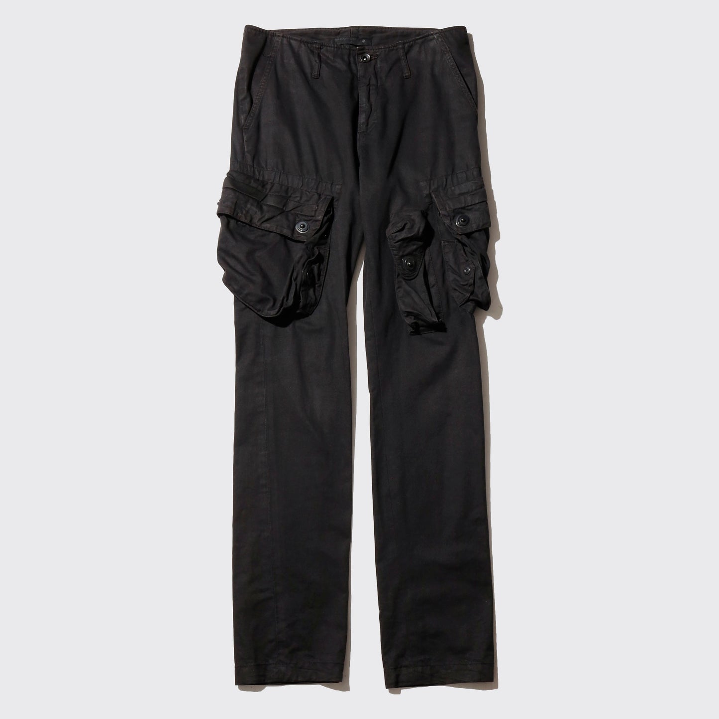 09aw JULIUS "CANON_1 THE POSSESSED" gasmask cargo trousers