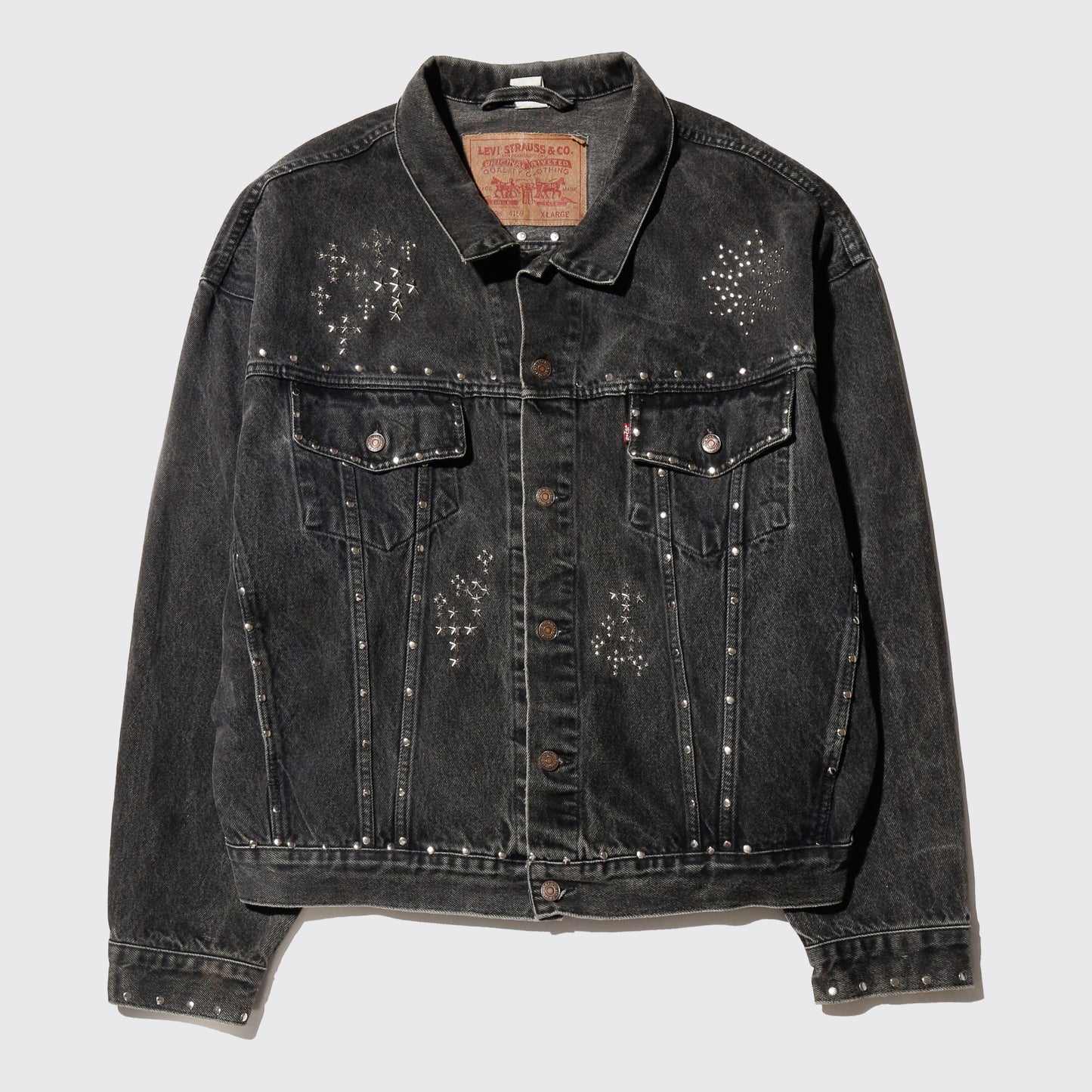 *one-off custom trucker jacket