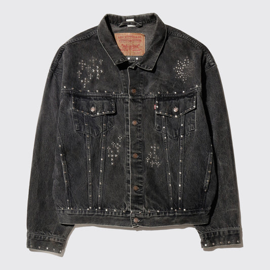*one-off custom trucker jacket