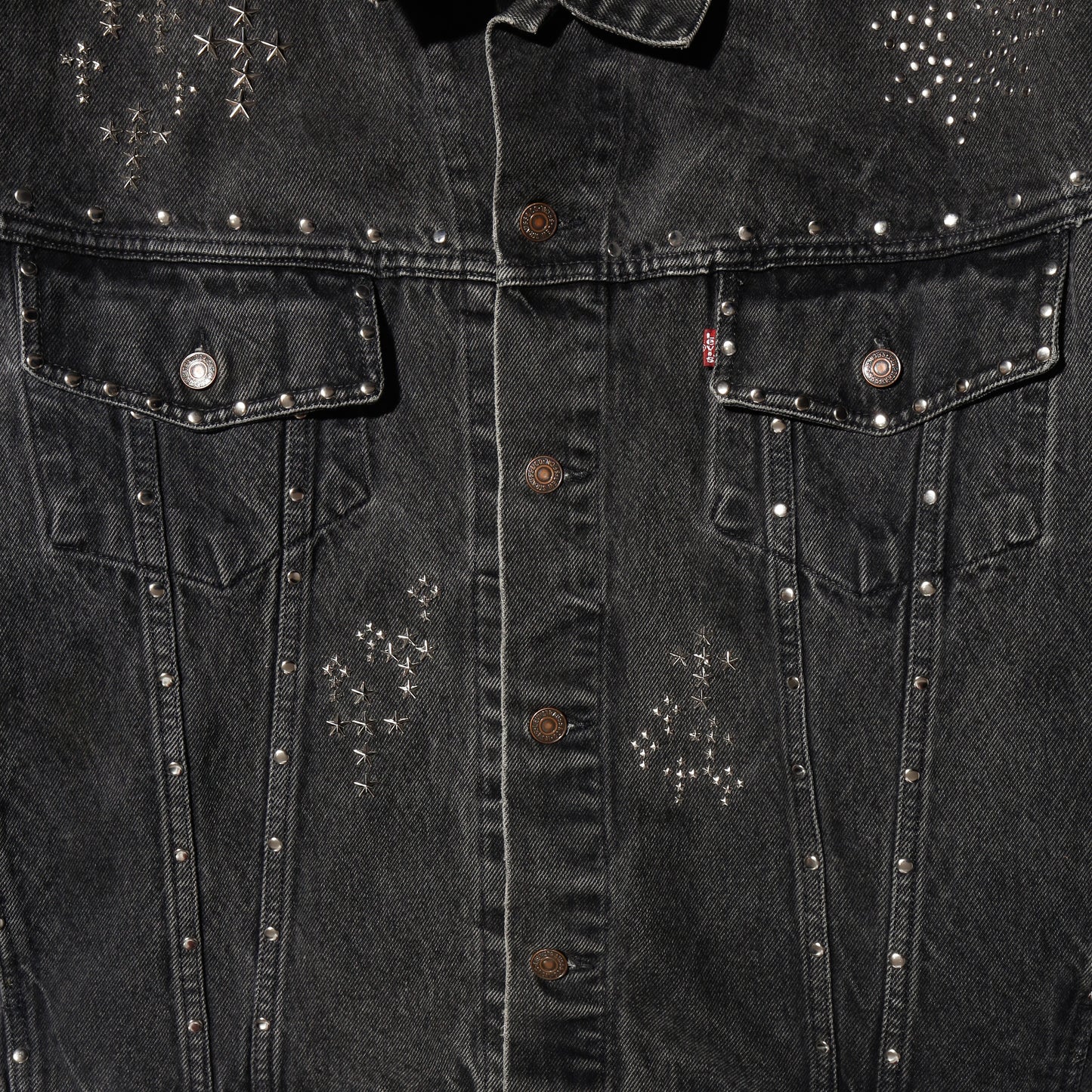 *one-off custom trucker jacket