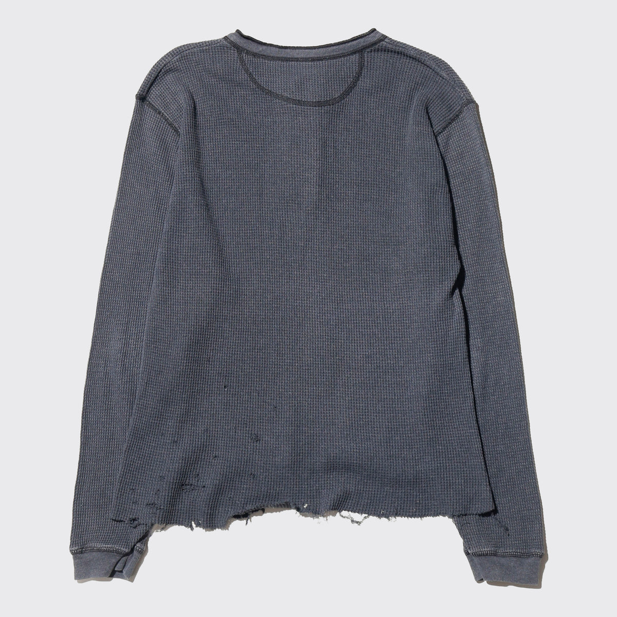 *one-off broken henry neck thermal cut sew