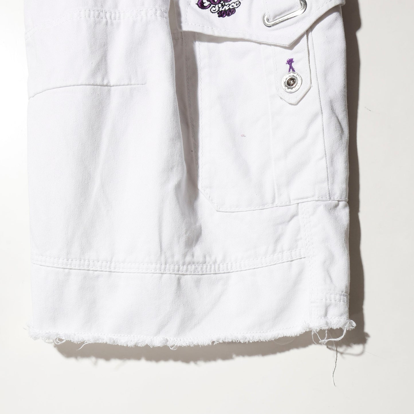 vintage coogi wide leg cargo shorts