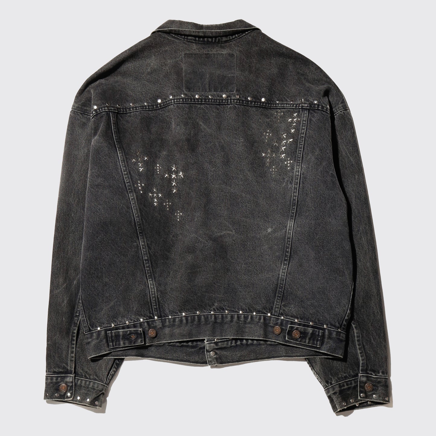 *one-off custom trucker jacket