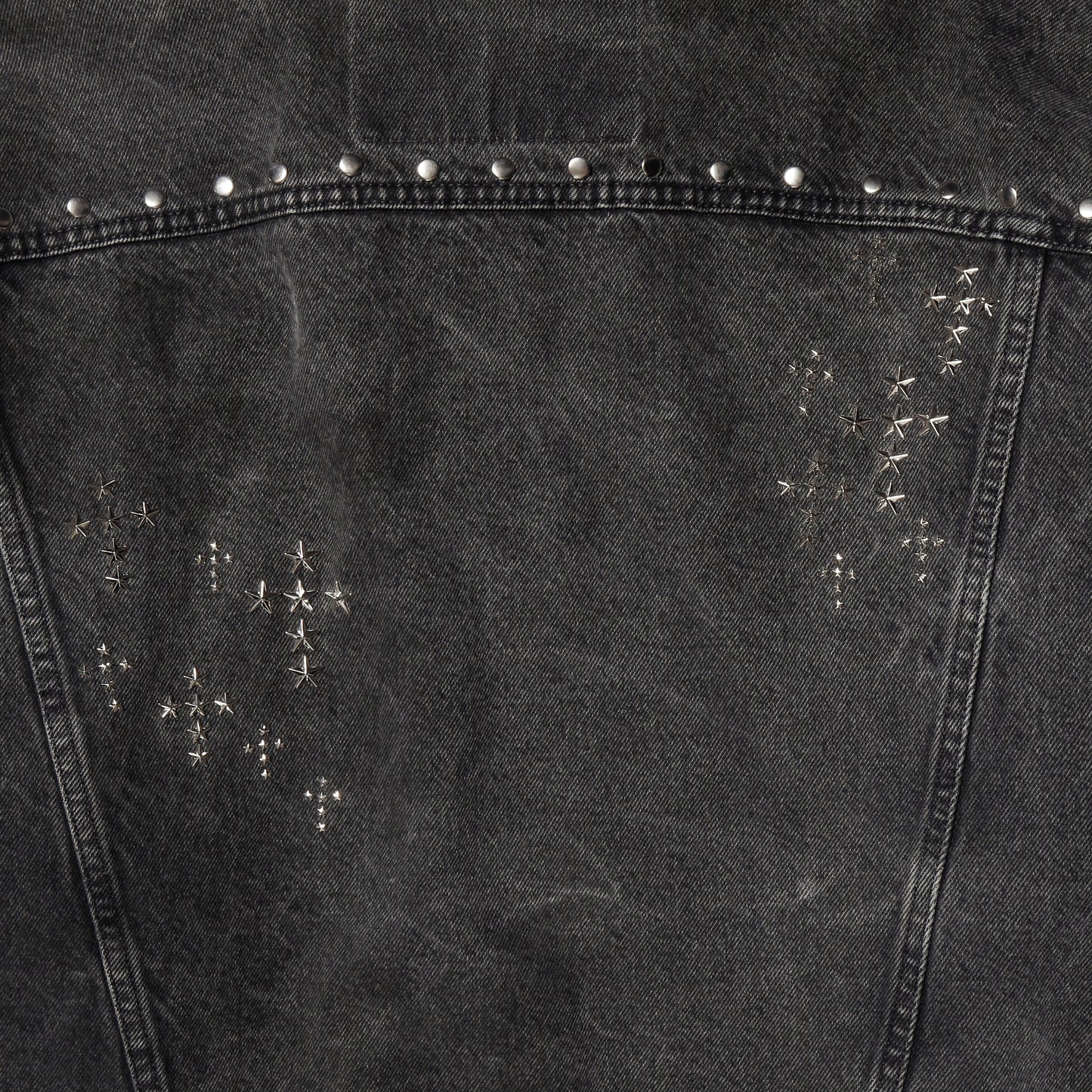 *one-off custom trucker jacket