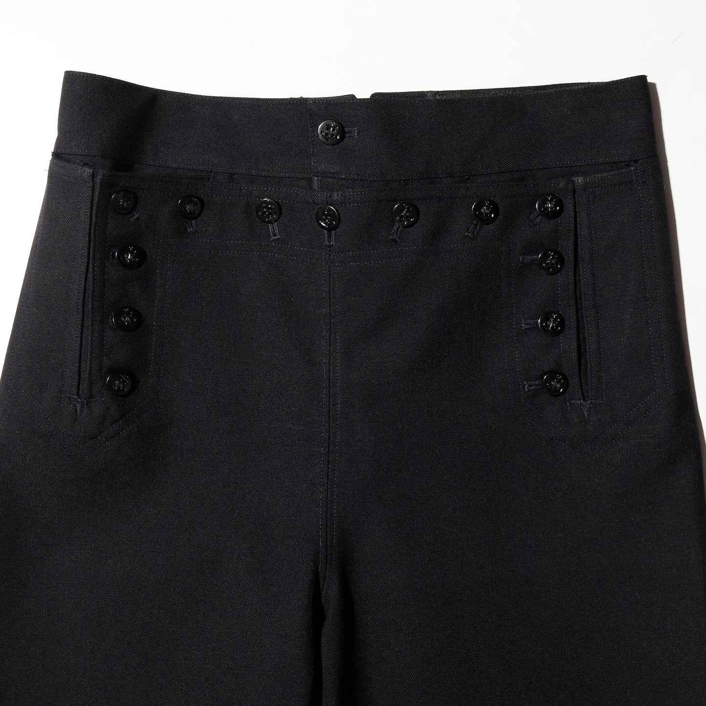 vintage twill sailor trousers