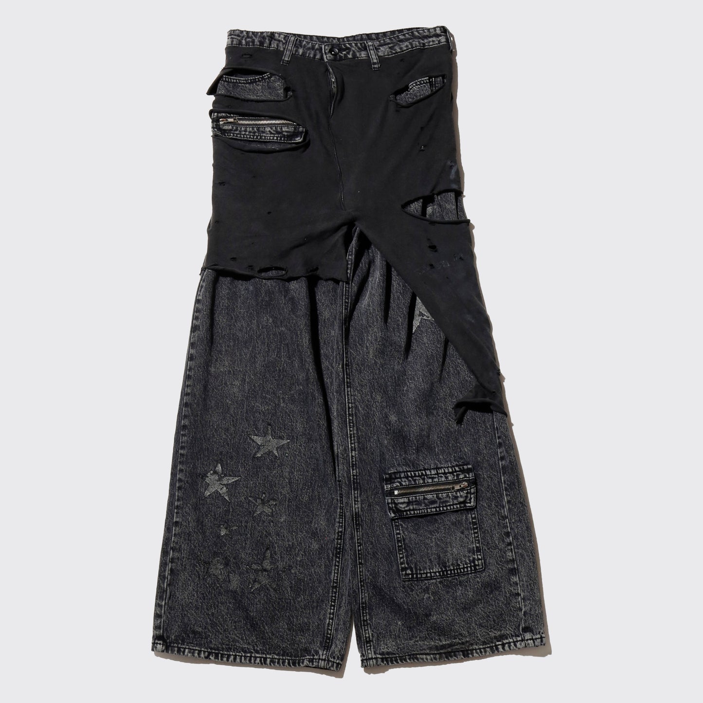 *one-off broken layer trousers