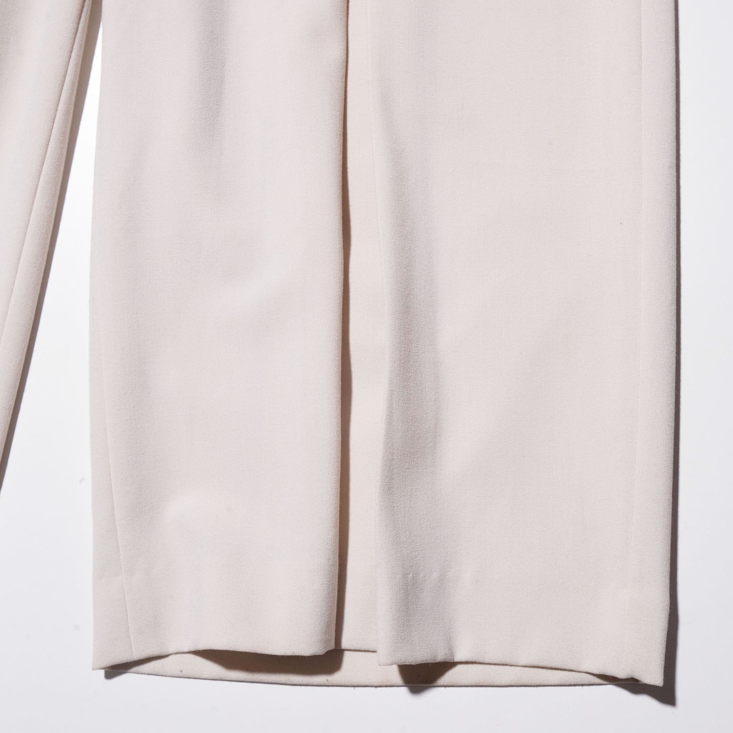 vintage center tuck cropped slacks
