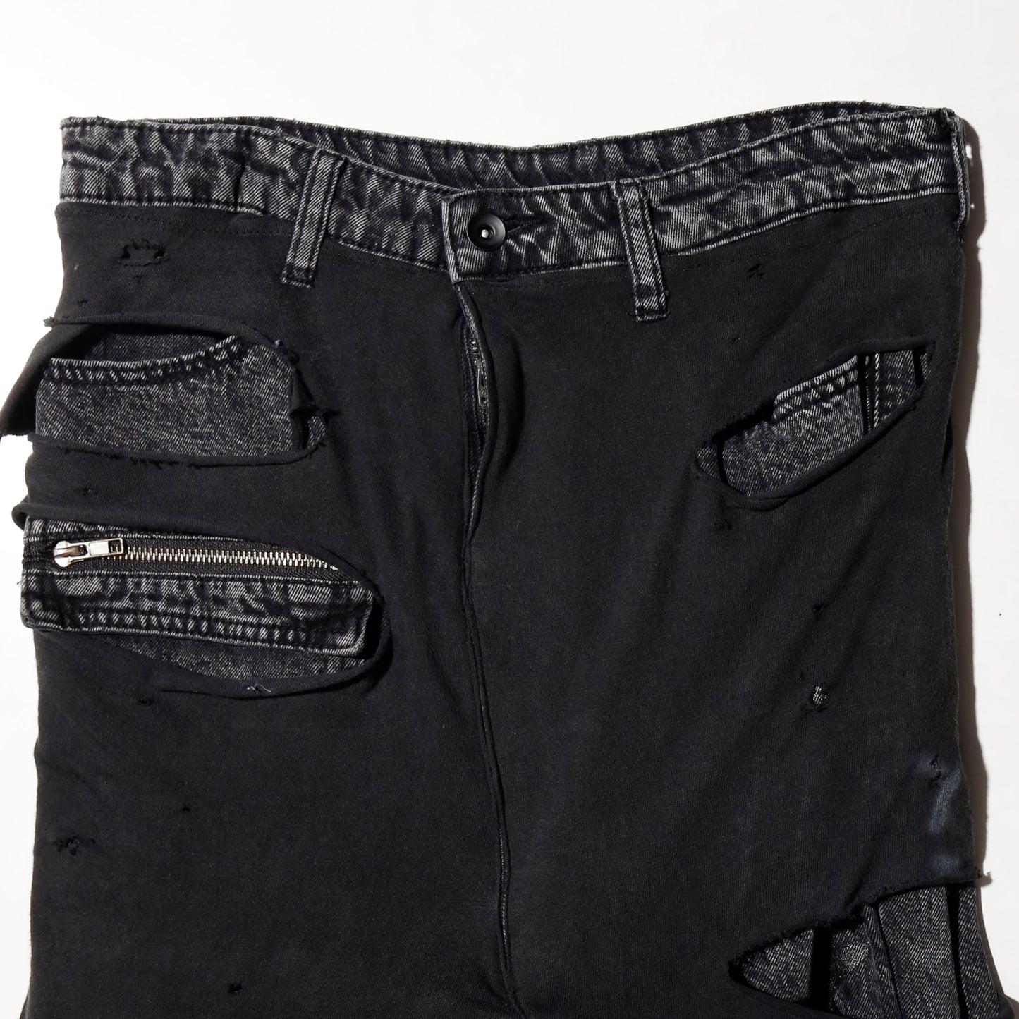 *one-off broken layer trousers