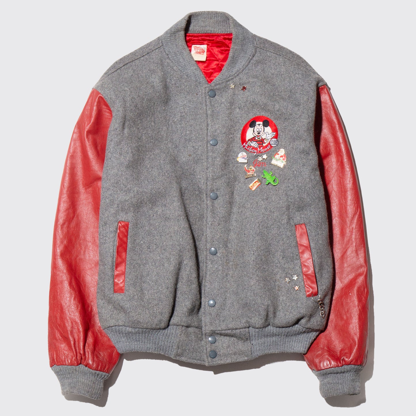 vintage style 80's disney custom varsity jacket