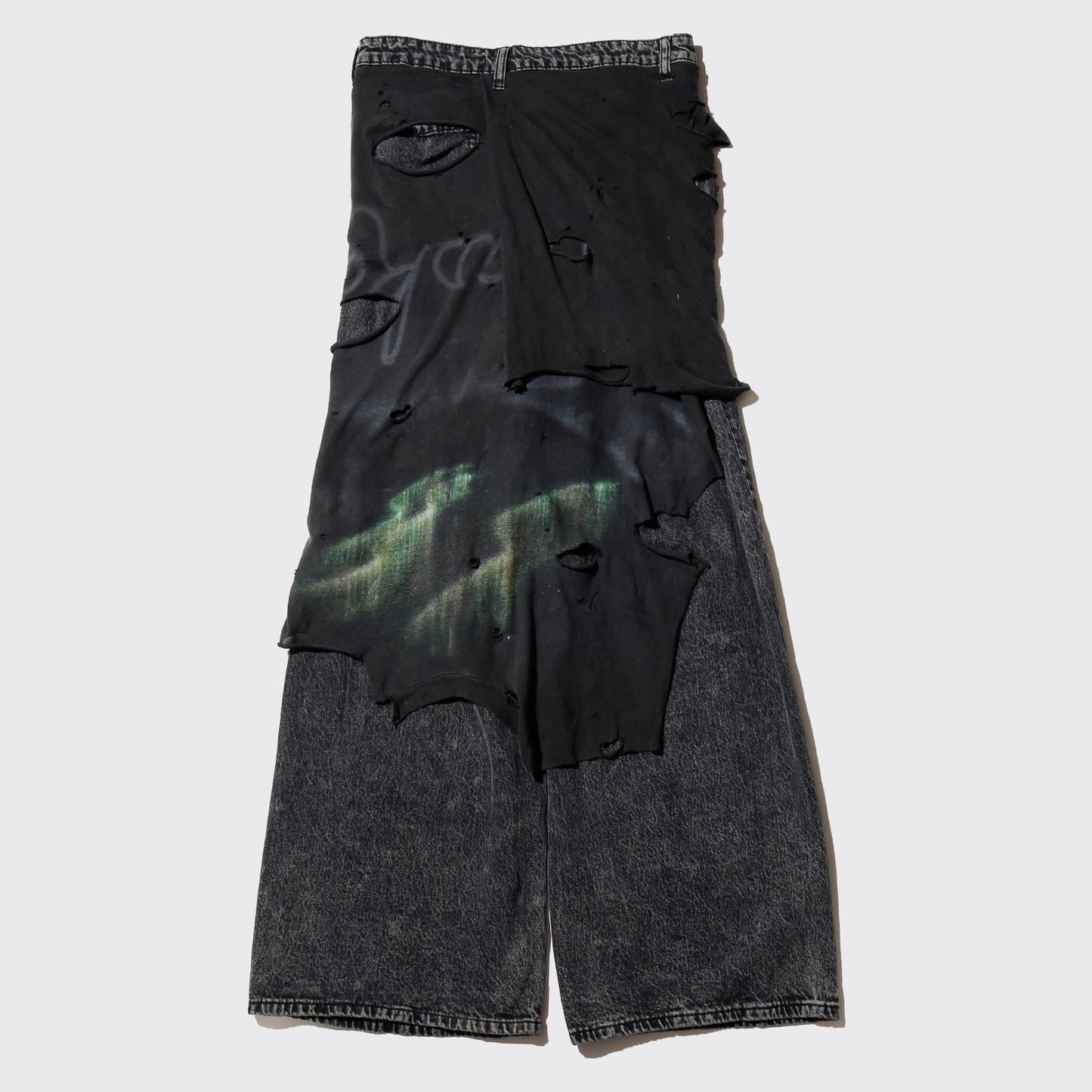 *one-off broken layer trousers