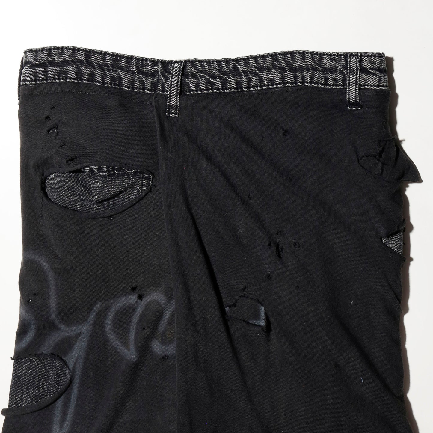 *one-off broken layer trousers