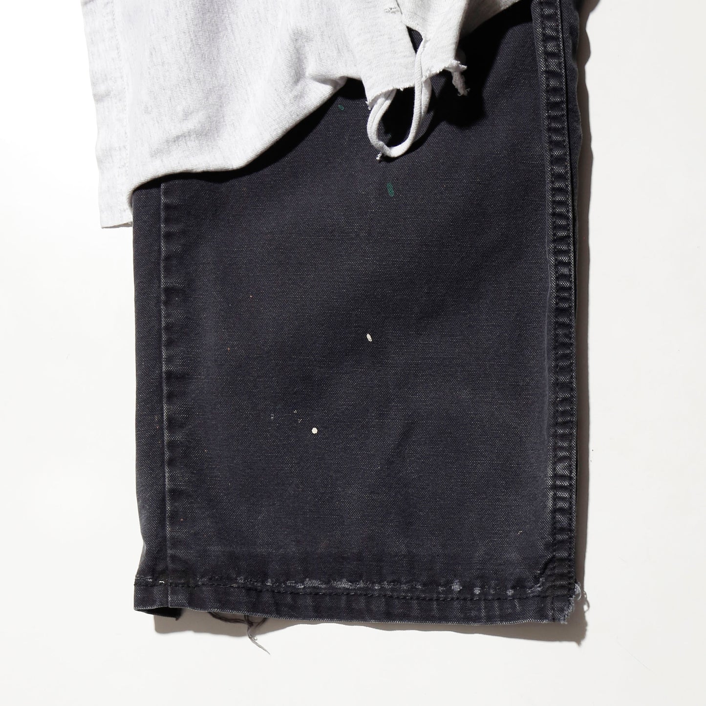 *one-off broken layered trousers
