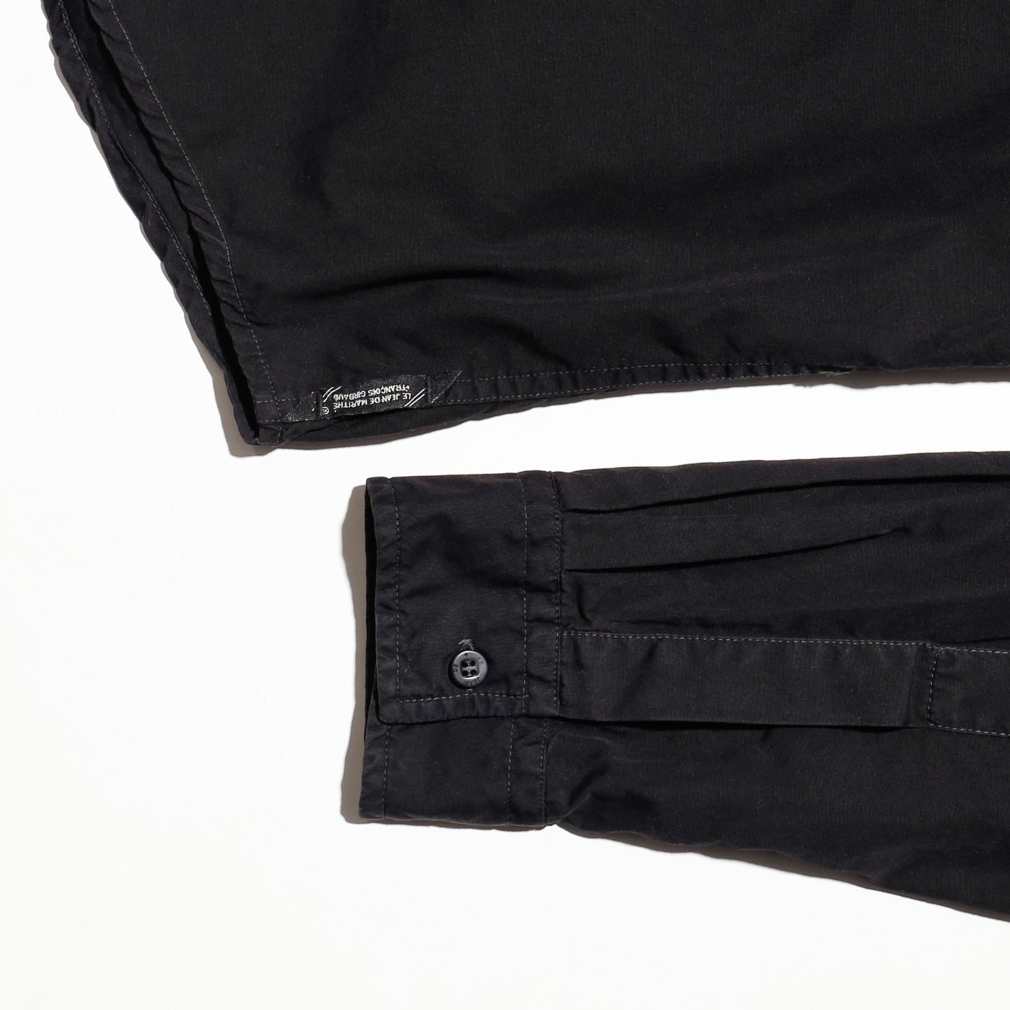 vintage Le Jeande MARITHÉ + FRANÇOIS GIRBAUD double frame pocket shirt