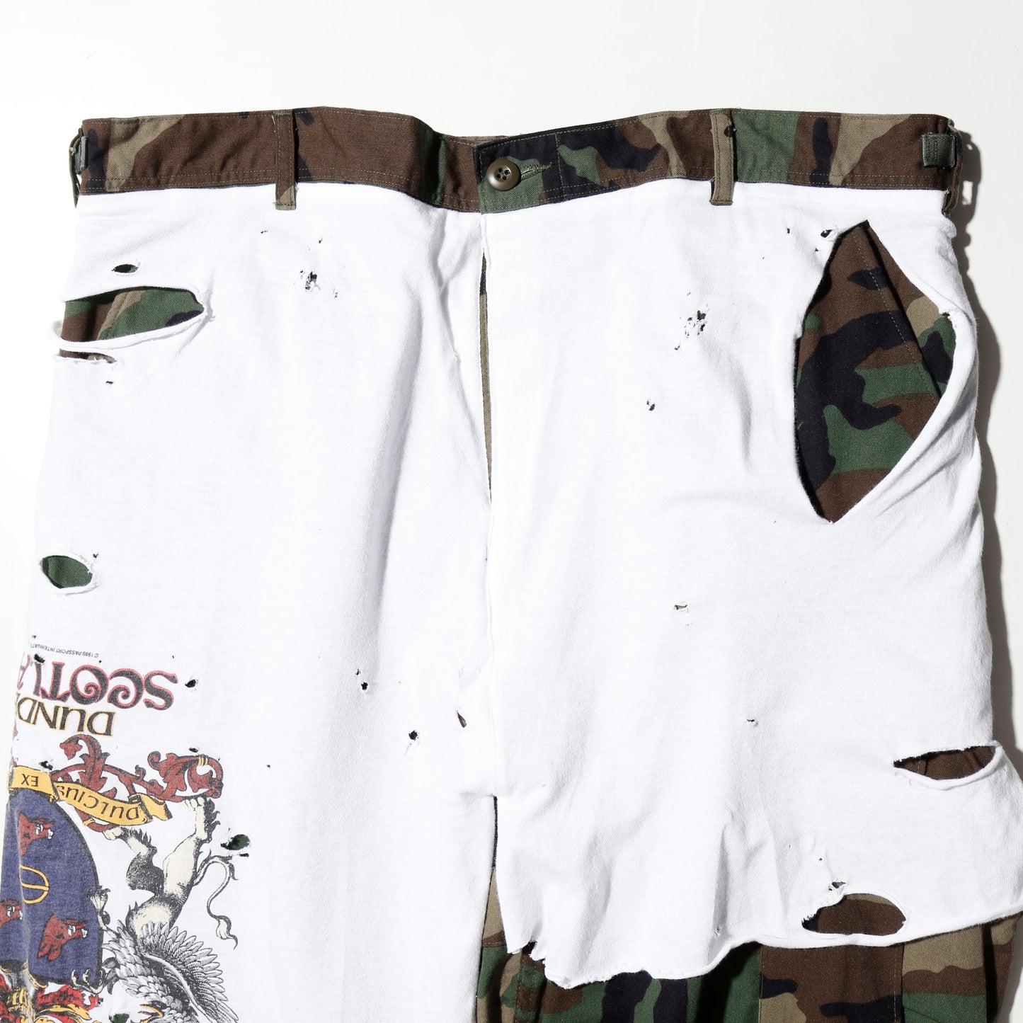 *one-off broken layer trousers