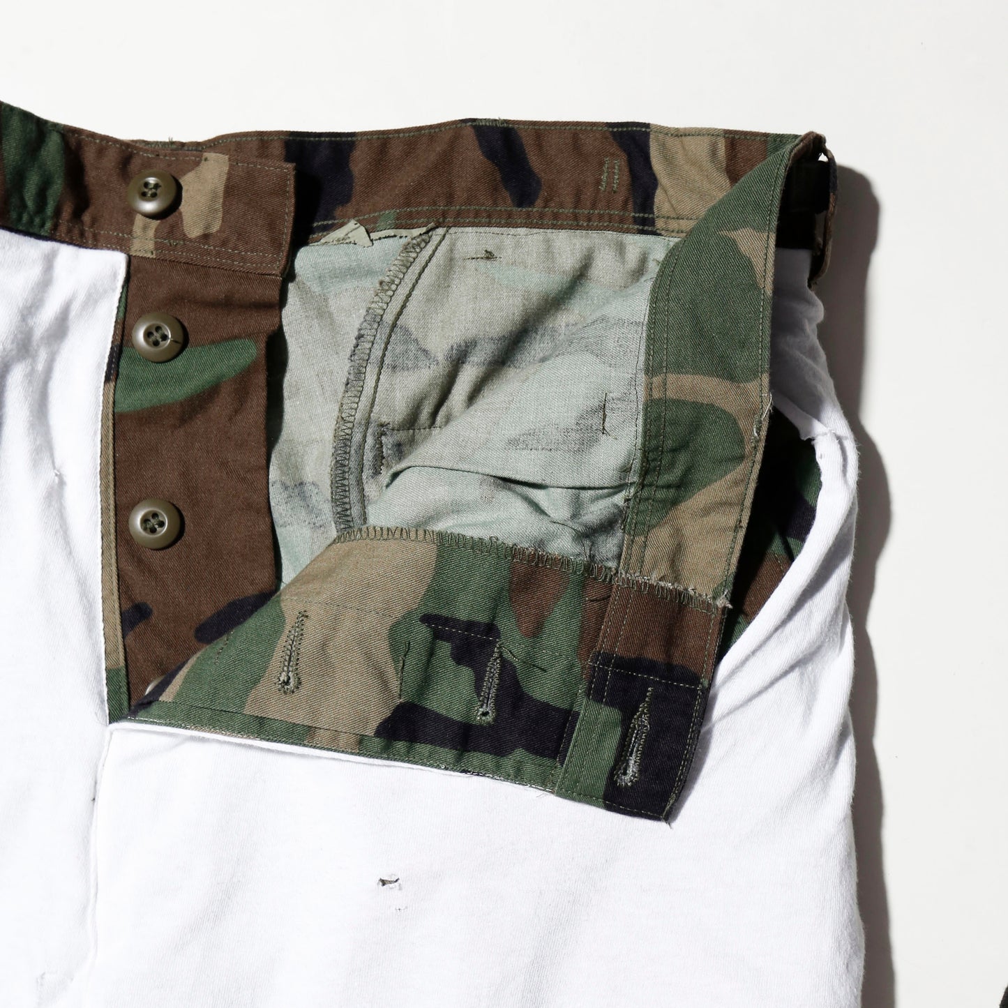 *one-off broken layer trousers