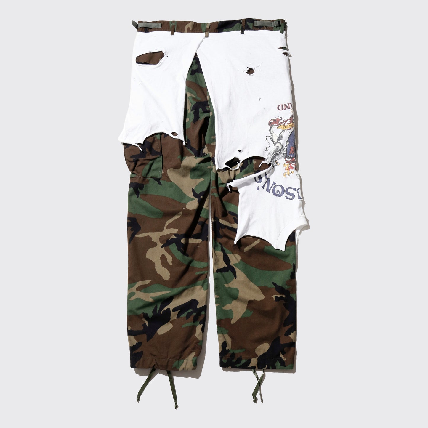 *one-off broken layer trousers