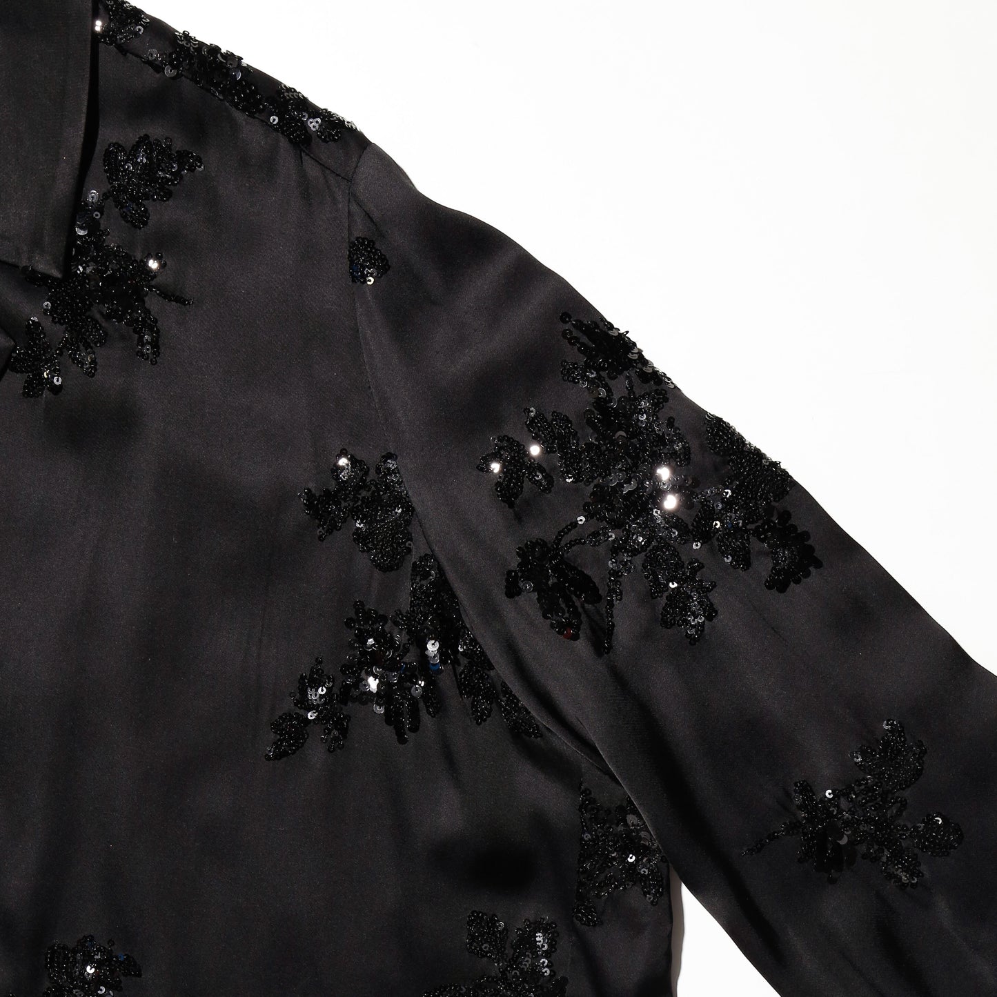 vintage bijou silk drape jacket