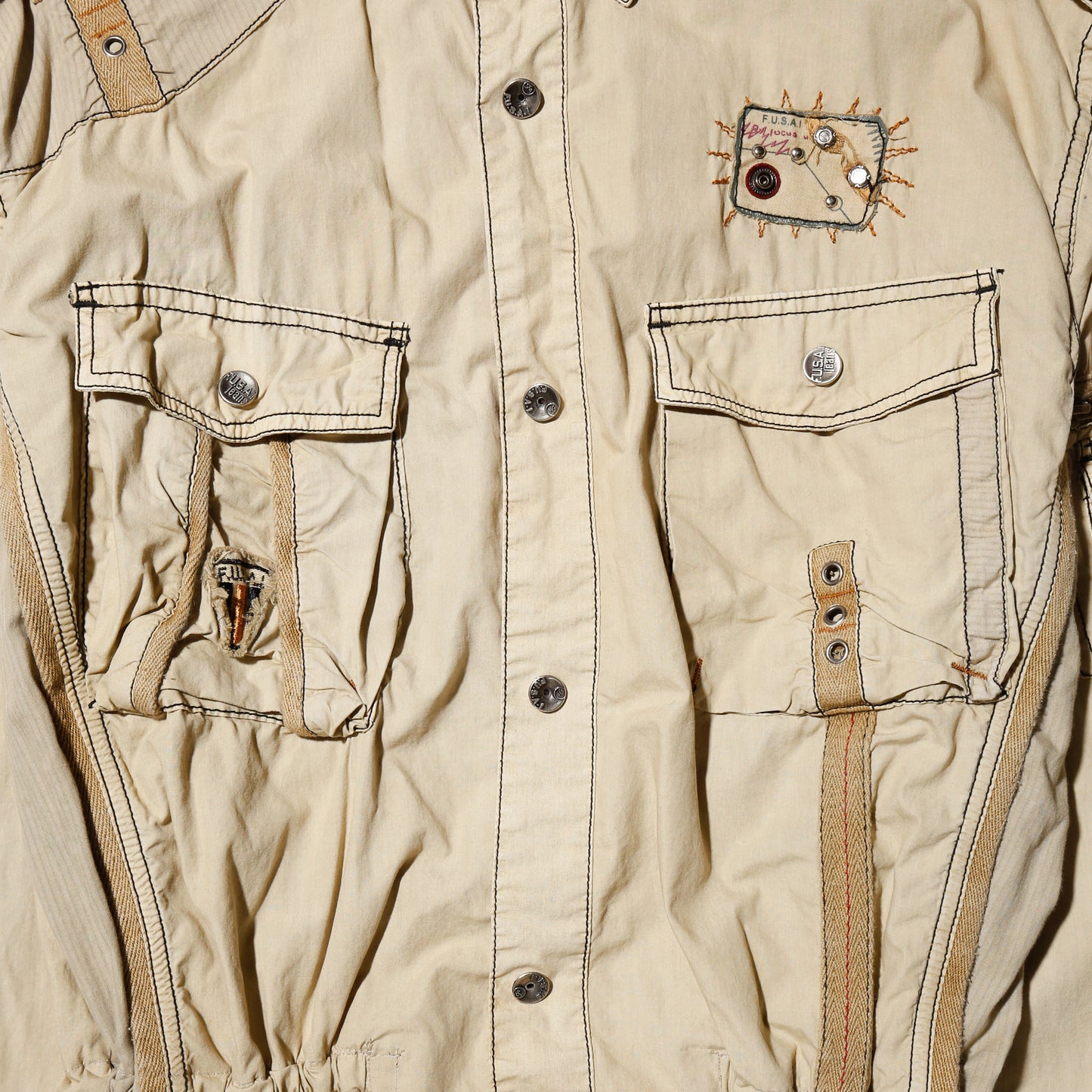 *one-off ribbed traveler jacket *resized