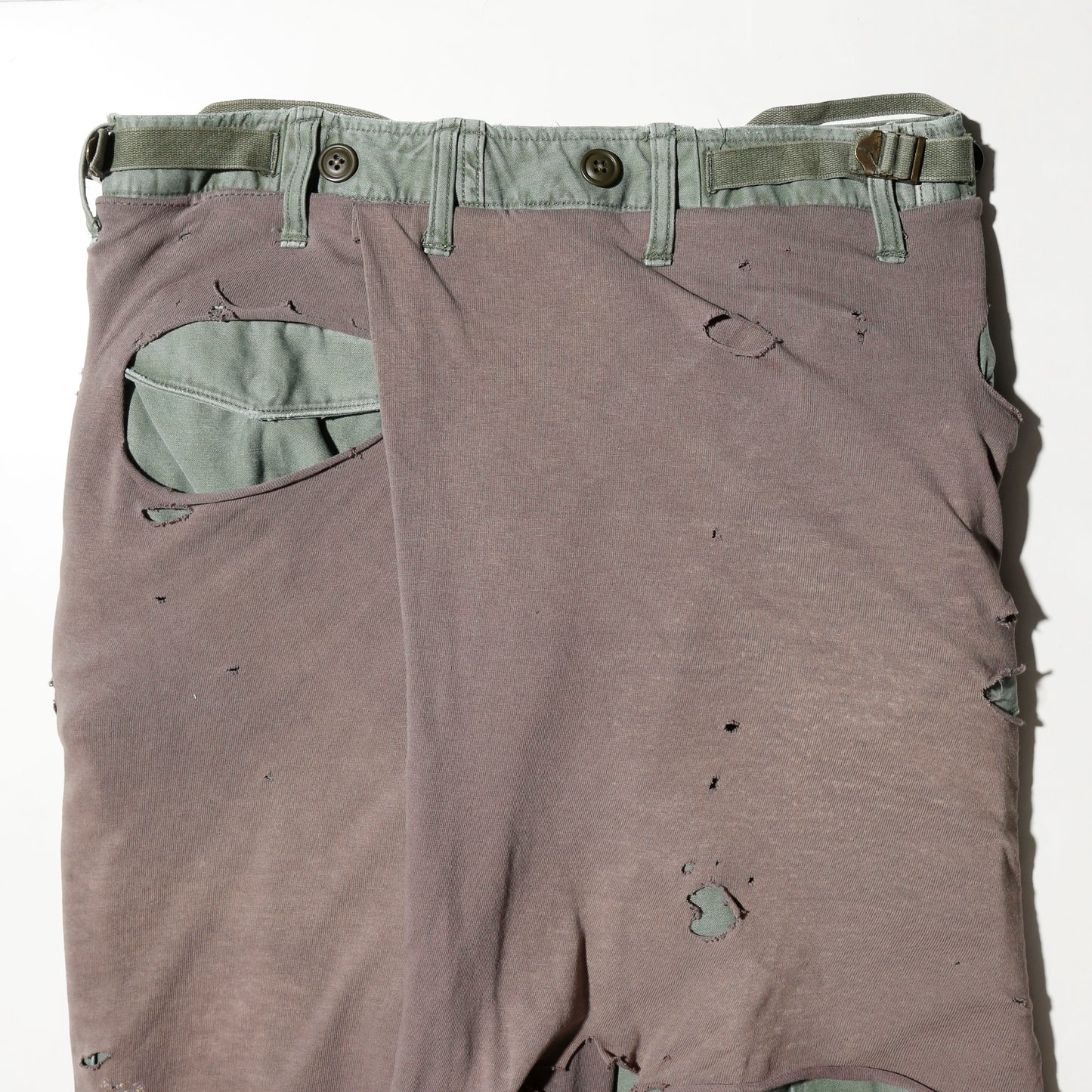 *one-off broken layer trousers
