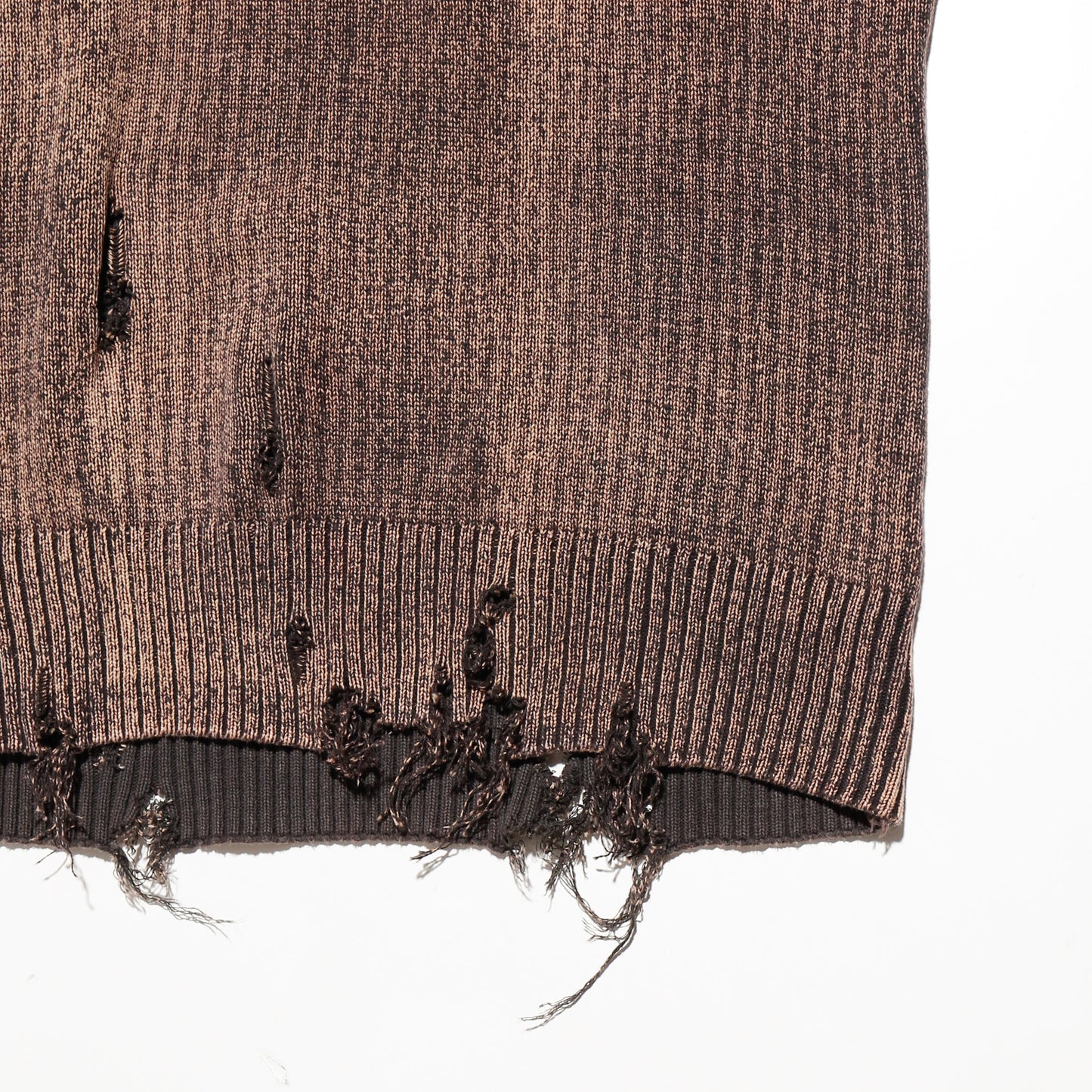 *one-off harley-davidson dust broken knit hoodie , with kapper badge