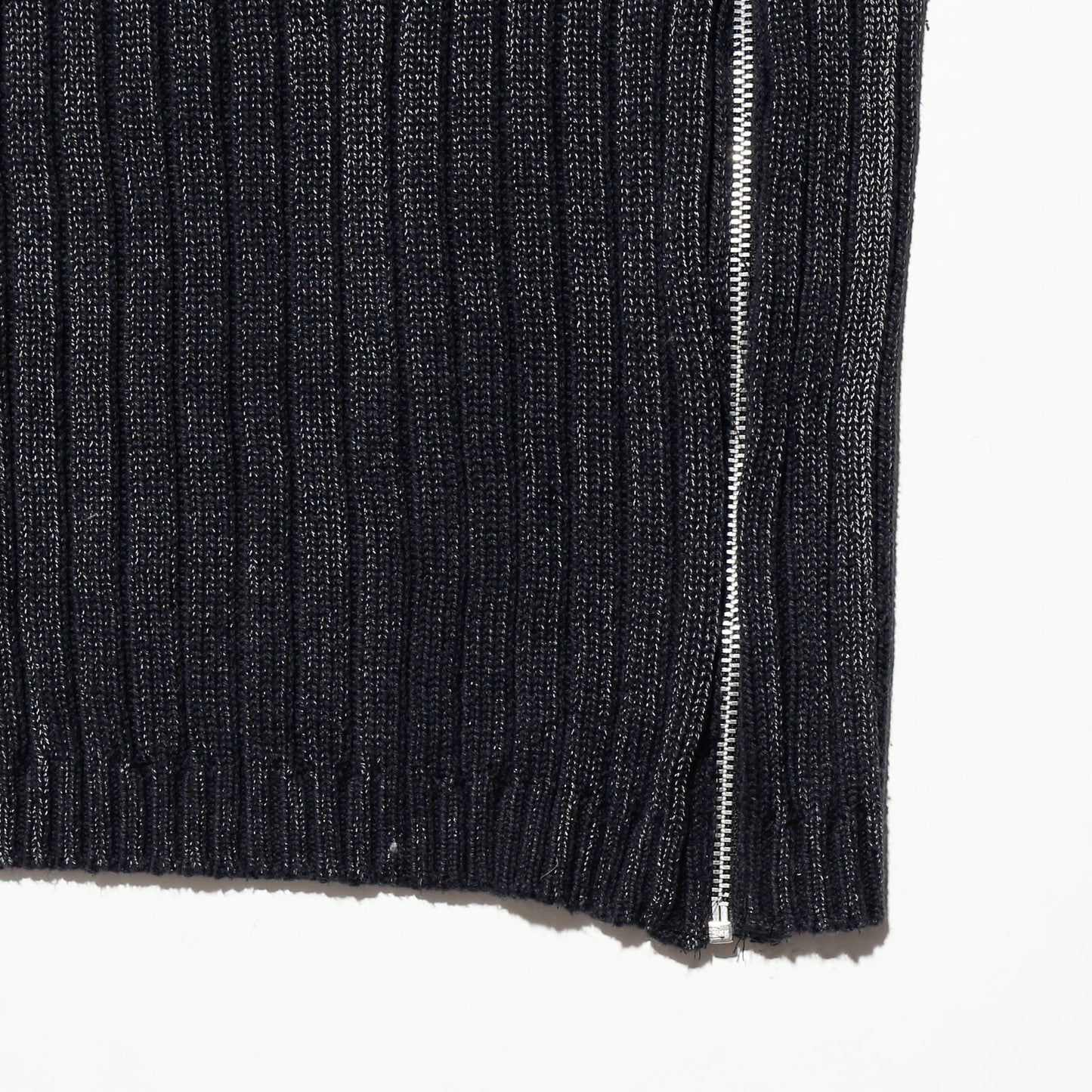 vintage slanting acid rib sweater