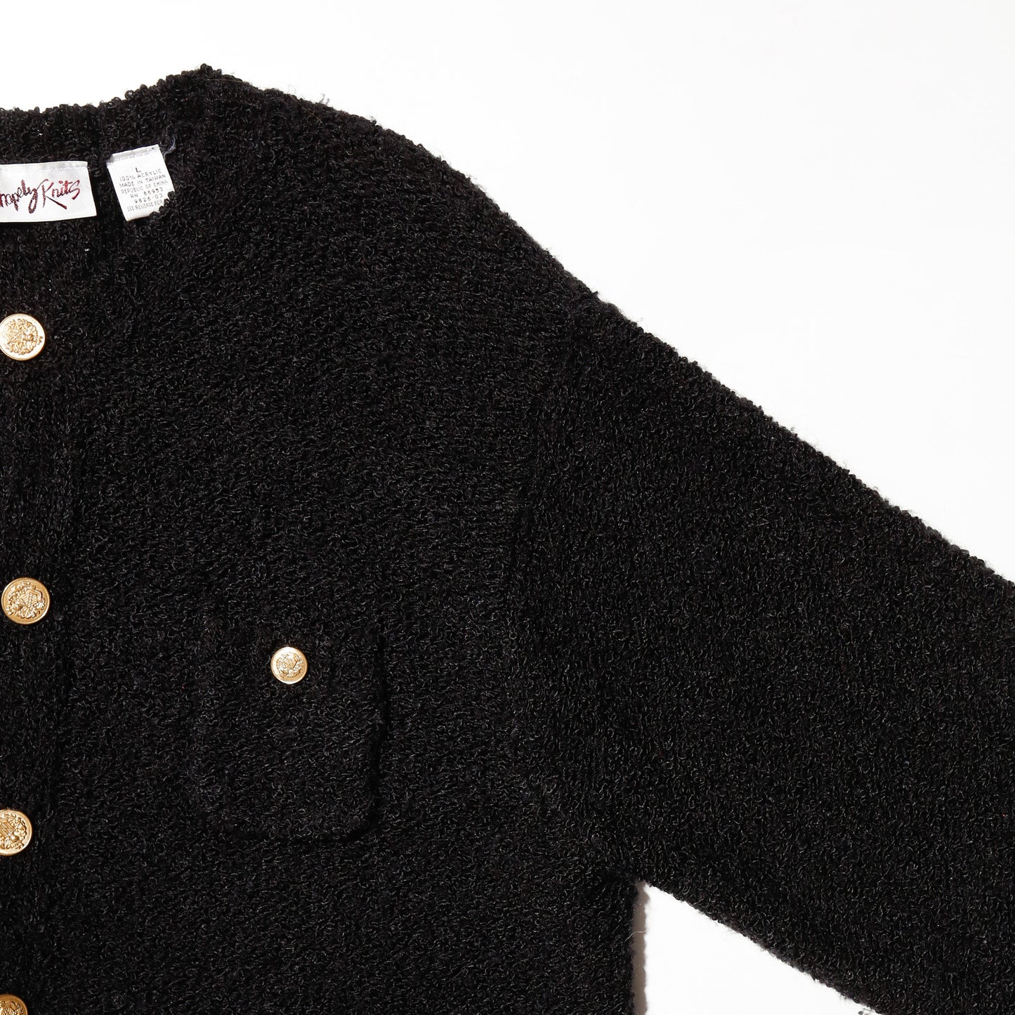 vintage knit chanel jacket