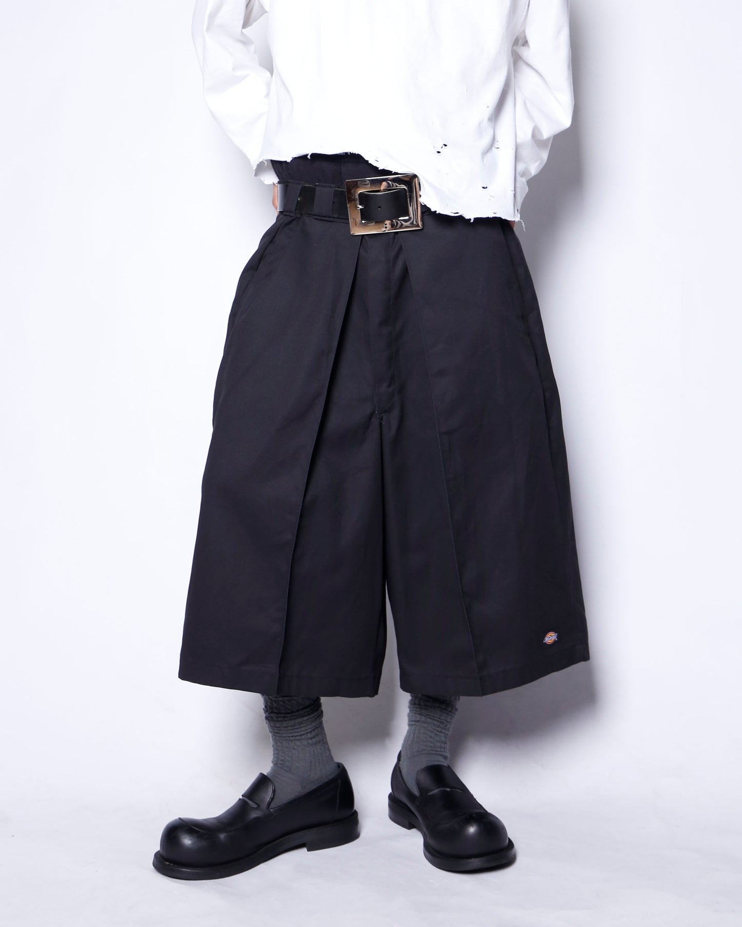 vintage dickies resized center tuck bermuda shorts