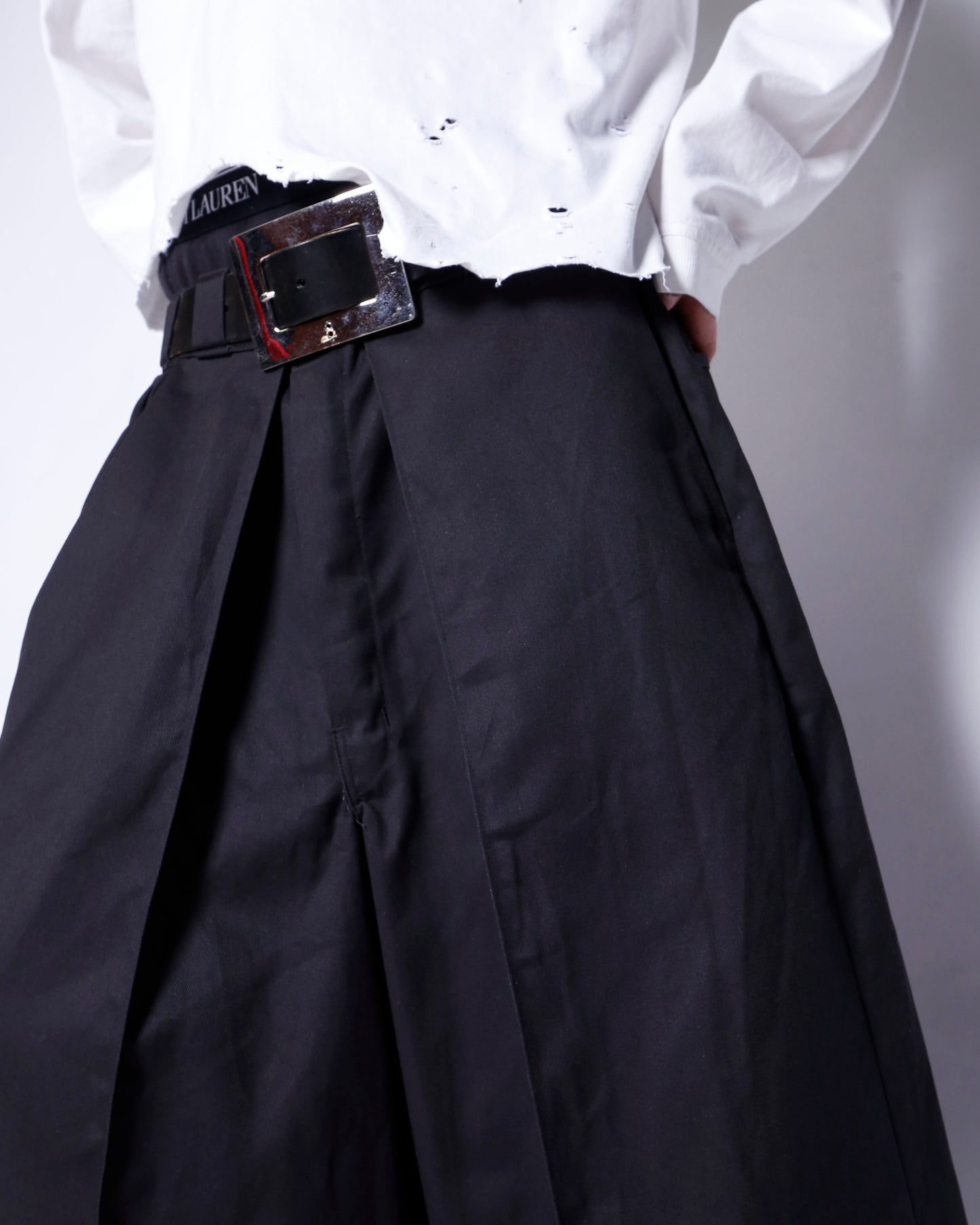 vintage dickies resized center tuck bermuda shorts