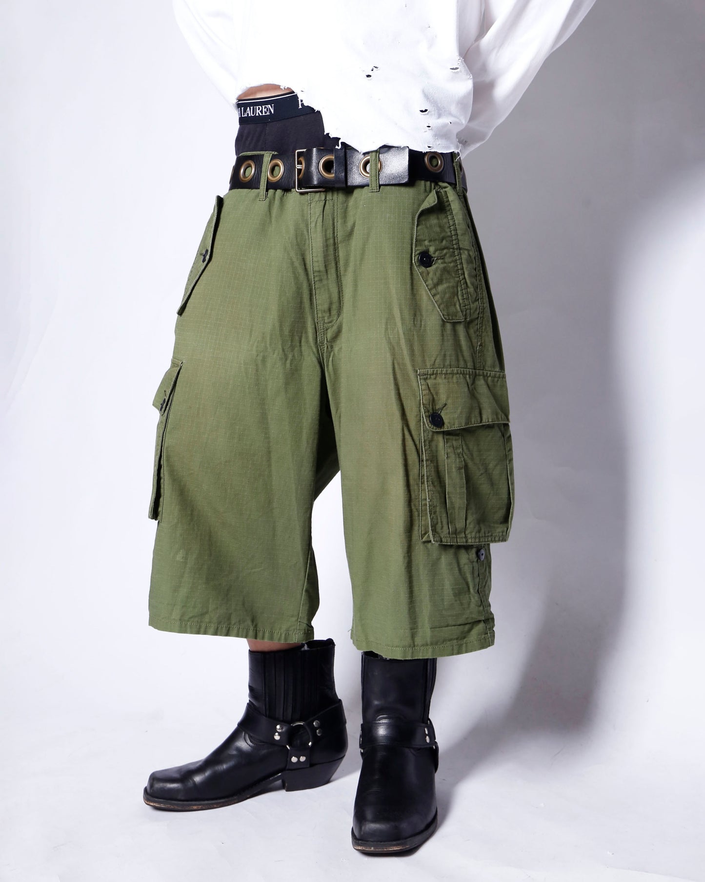 vintage roca wear cargo shorts