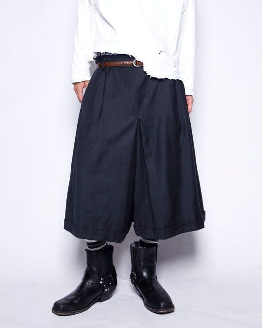 vintage wide bermuda slacks shorts