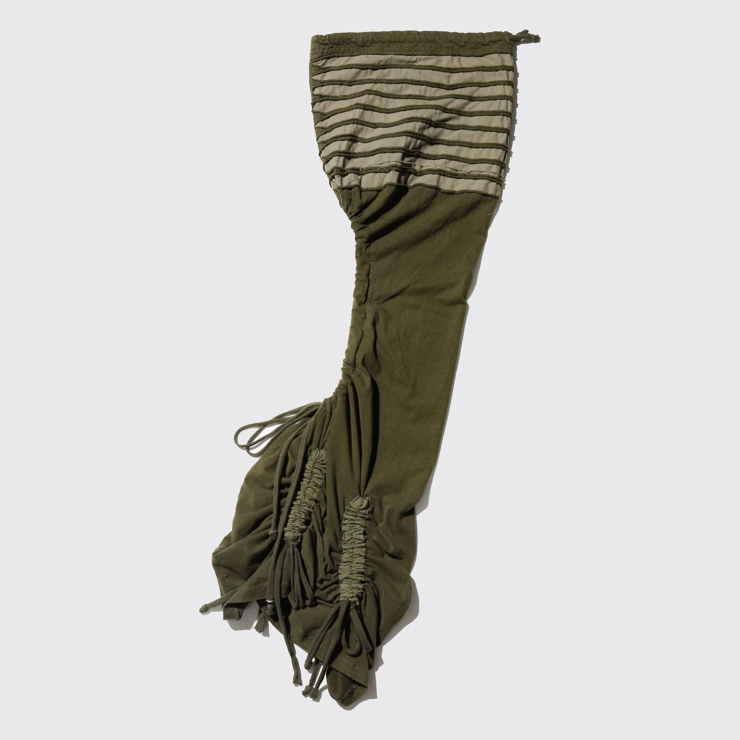 vintage shirring caterpillar skirt