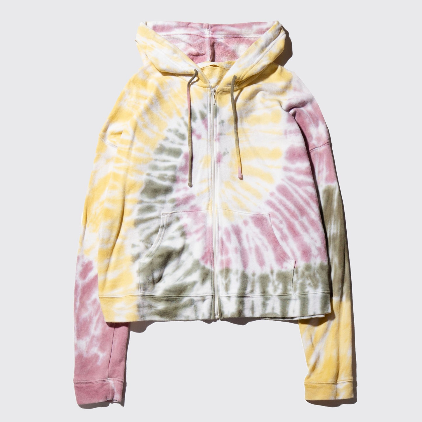 vintage dyed short hoody