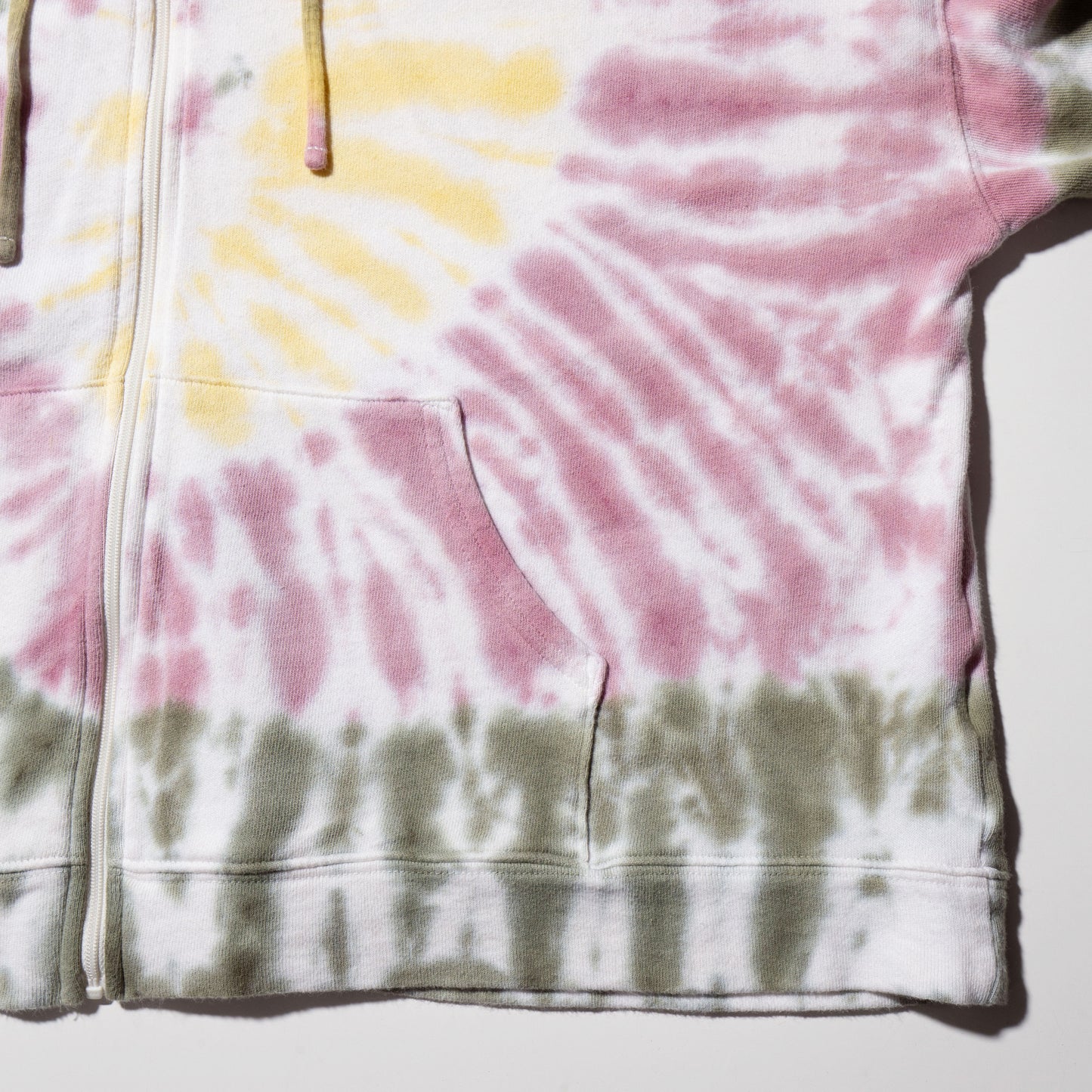 vintage dyed short hoody