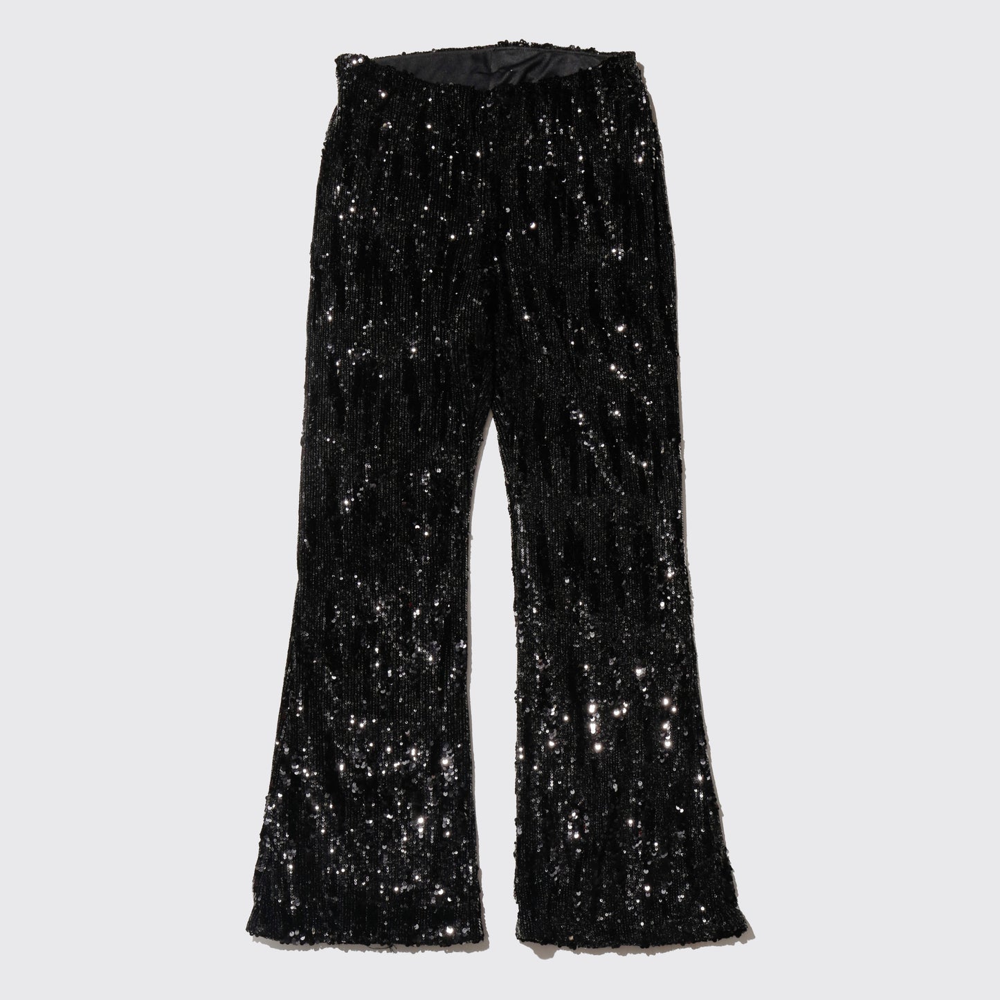 vintage spangle flare trousers