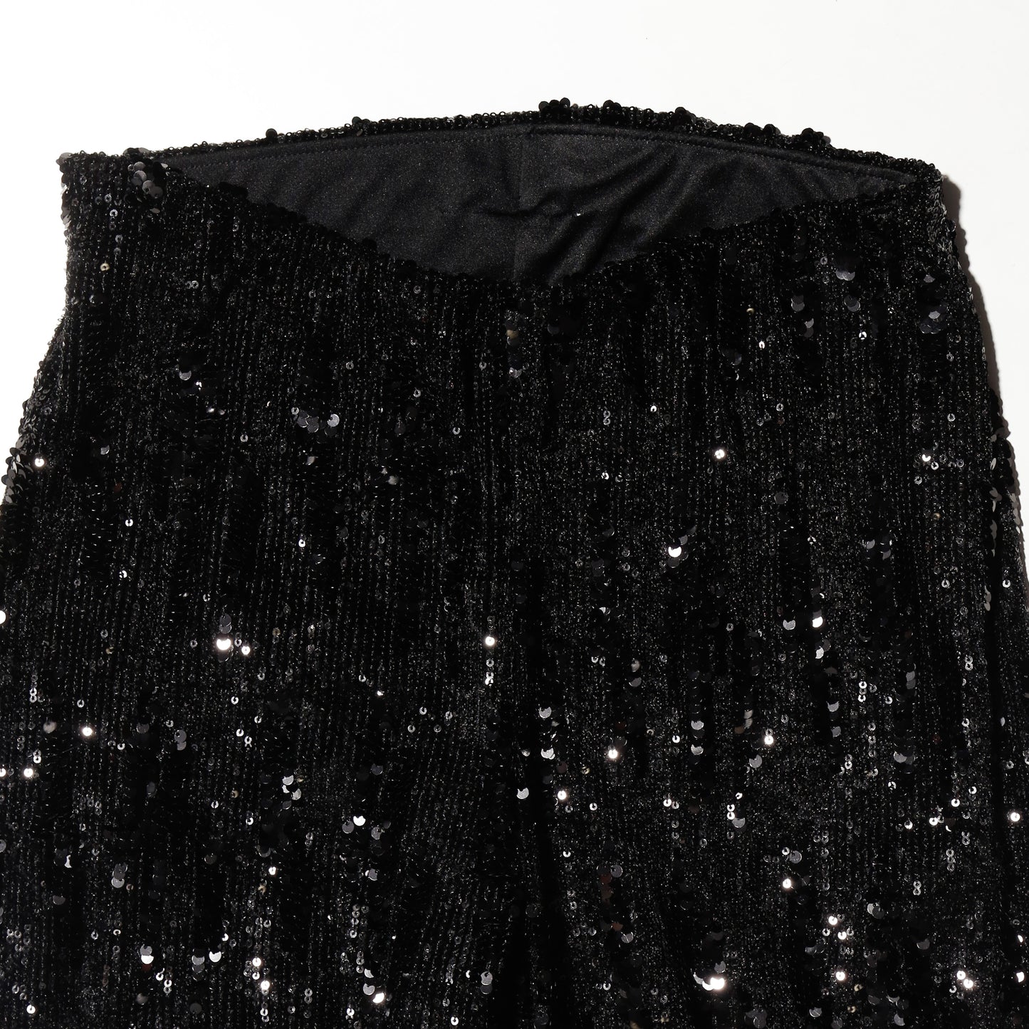 vintage spangle flare trousers