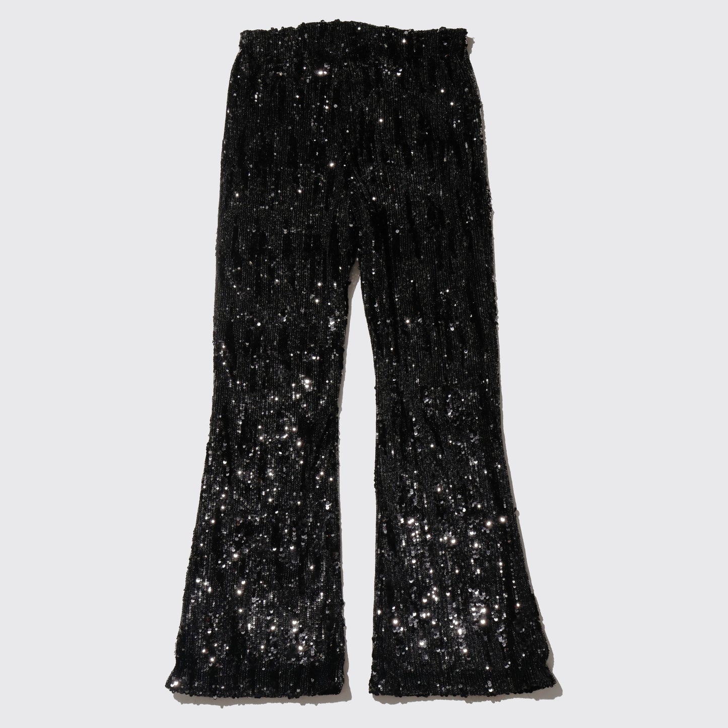 vintage spangle flare trousers