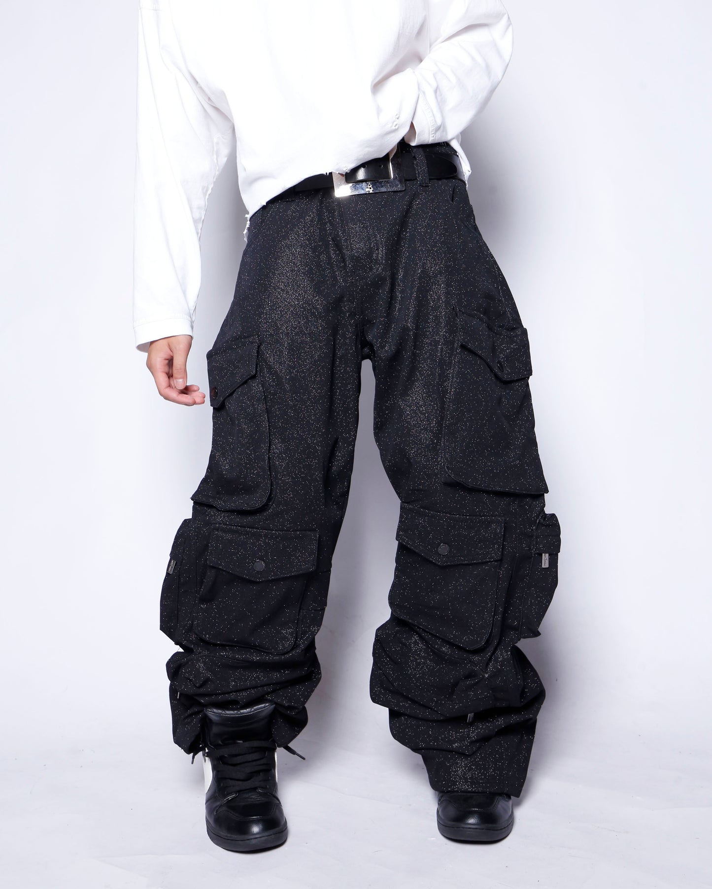 vintage galaxy utility cargo trousers