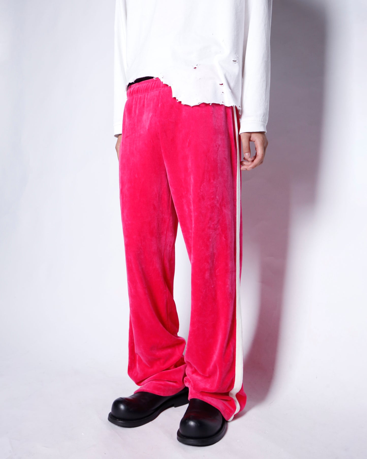 vintage barbie velour truck pants
