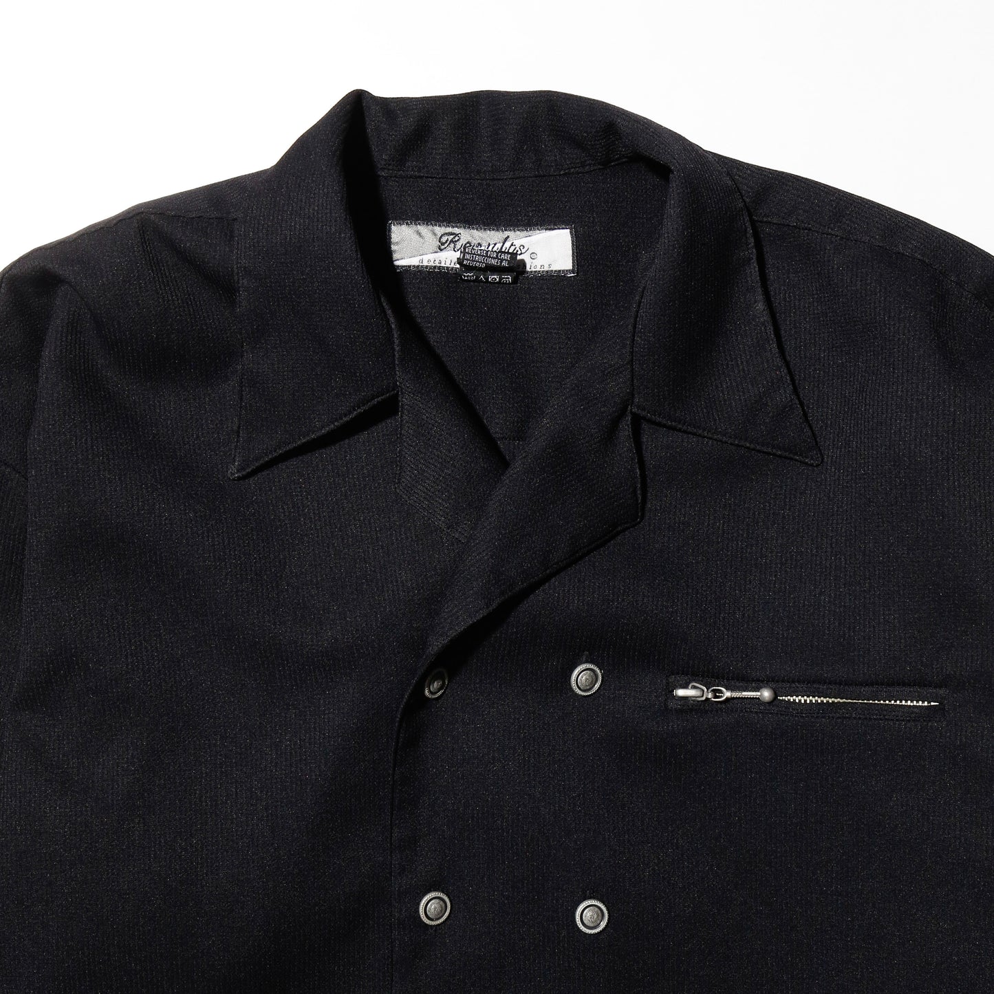 vintage double breasted shirt