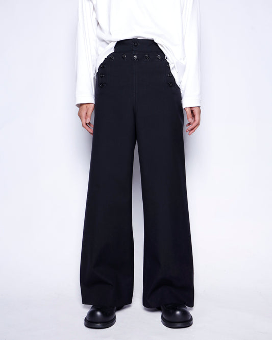 vintage twill sailor trousers