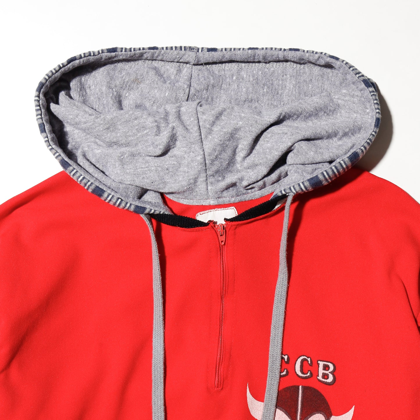 *one-off hybrid oppenheim devil half zip hoodie