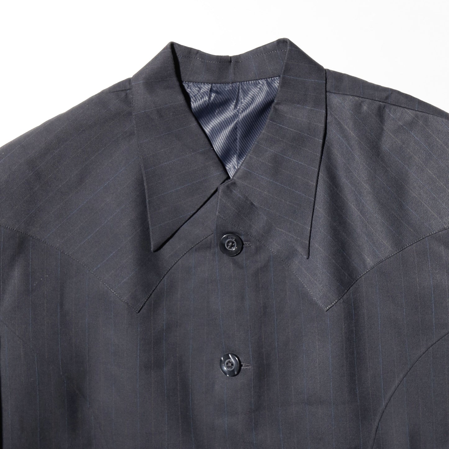 vintage stripe western yoke jacket