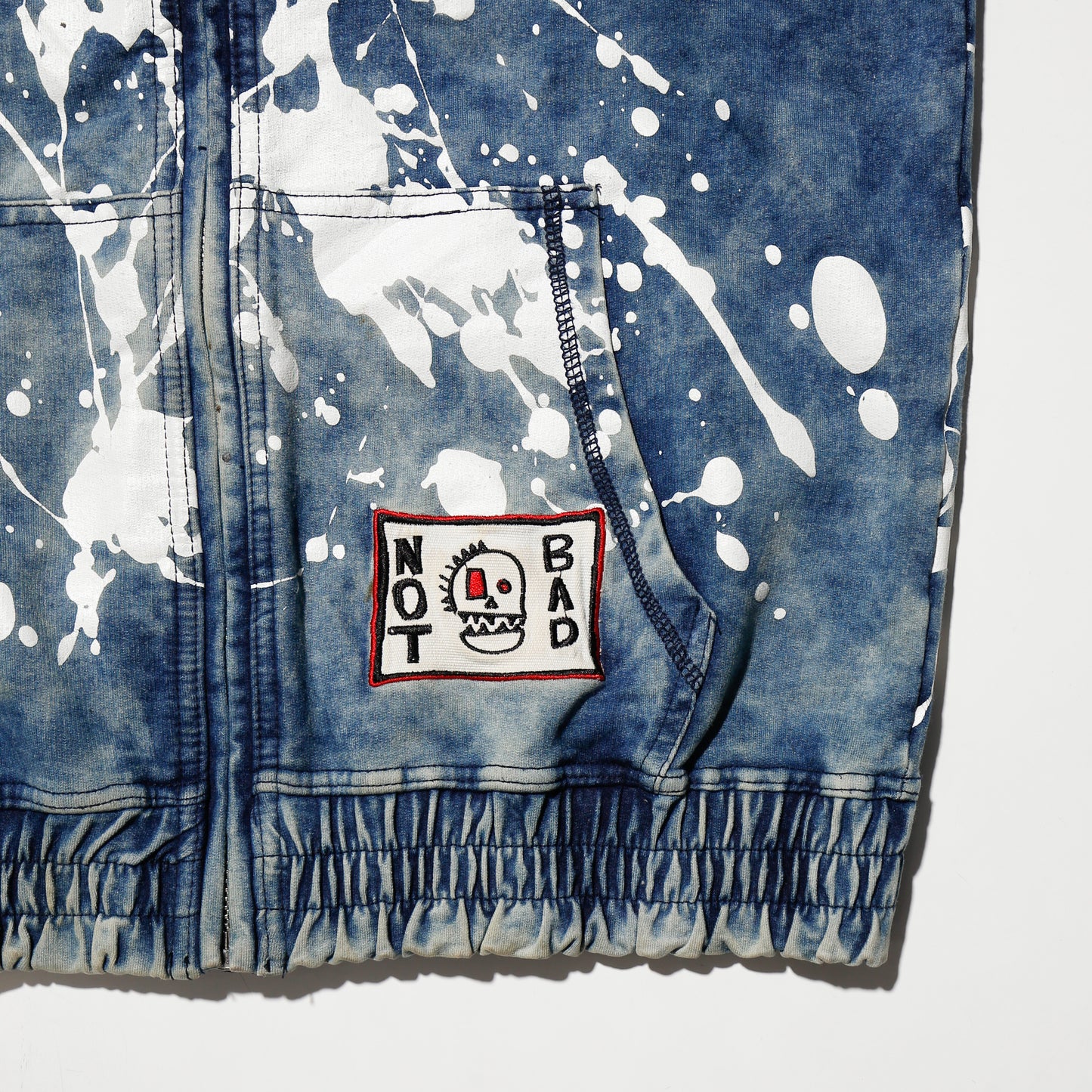 vintage bass by ron bass custom zip hoodie