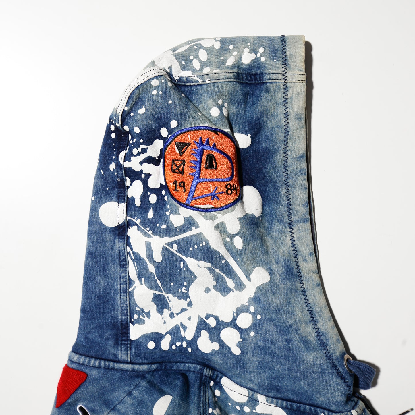 vintage bass by ron bass custom zip hoodie