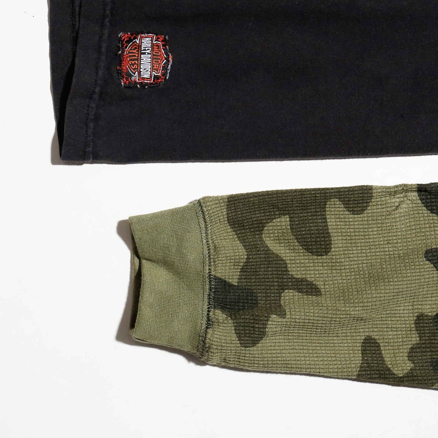 *one-off hybrid hole l/s t-shirt